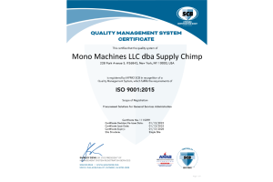Supply Chimp Secures Quality Management System Certification for 2025