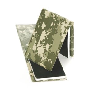 AbilityOne 5574970 7510015574970 Pocket Padfolio with Memo Book, 4" x 6", Camouflage, 48/BX