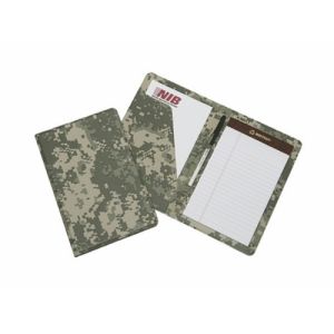 AbilityOne 5574978 7510015574978 Note Pad Holder Portfolio, 6" x 9", Camouflage, EA