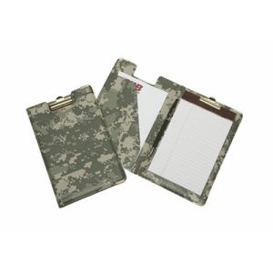 AbilityOne 5574980 7510015574980 Deluxe Pad Holder Portfolio, 6" x 9", Camouflage, EA