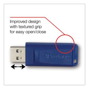 Verbatim 97088 8GB FLASH DRIVE USB 2.0, EA