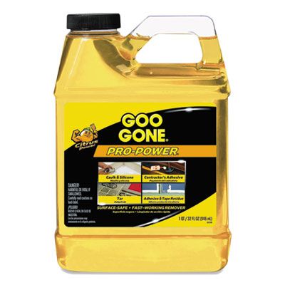 Goo Gone 2112CT Pro-Power Cleaner, Citrus Scent, 1 qt Bottle, 6/Carton -  2112CT