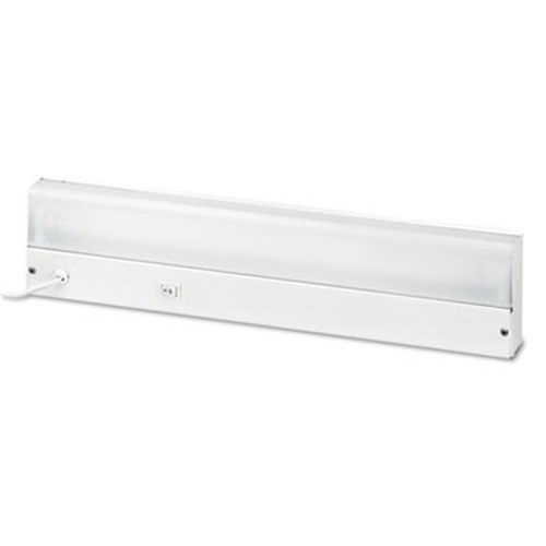 Ledu L9011 Under Cabinet Fluorescent Fixture Steel 18 3 4 X 4 White